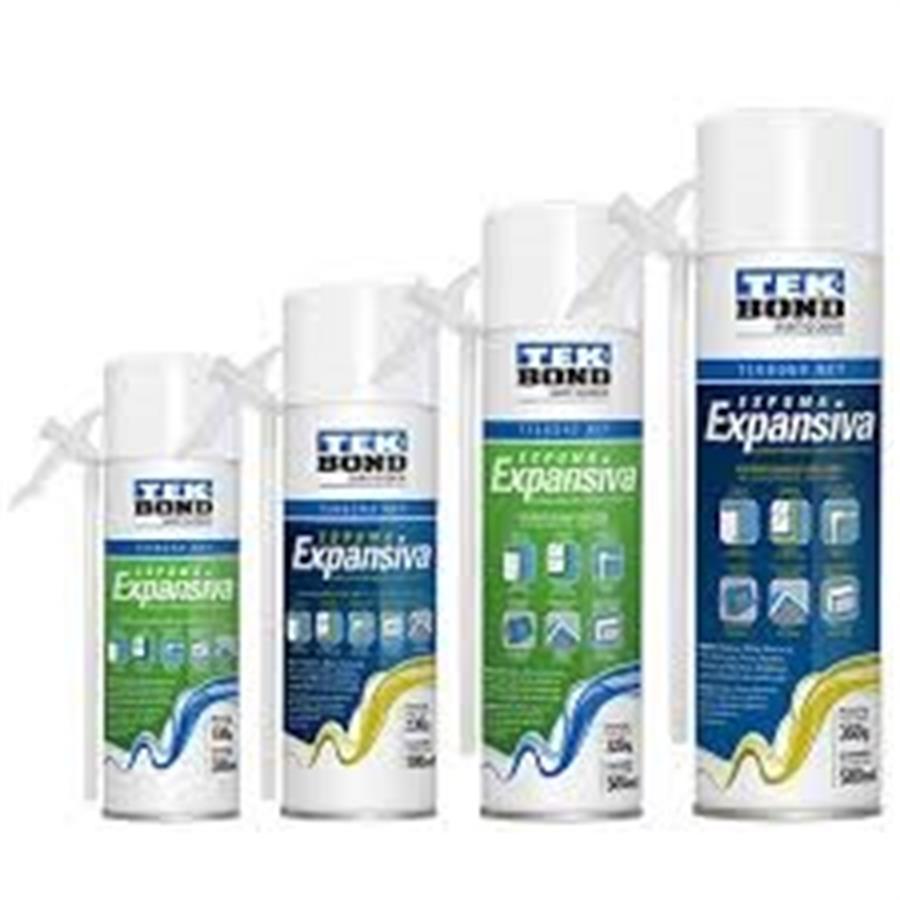 Espuma de Poliuretano Tek Bond x 300ml