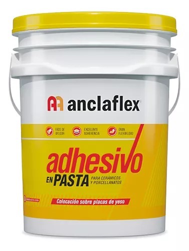 Adhesivo Anclaflex para ceramico y porcellanato x 25kg