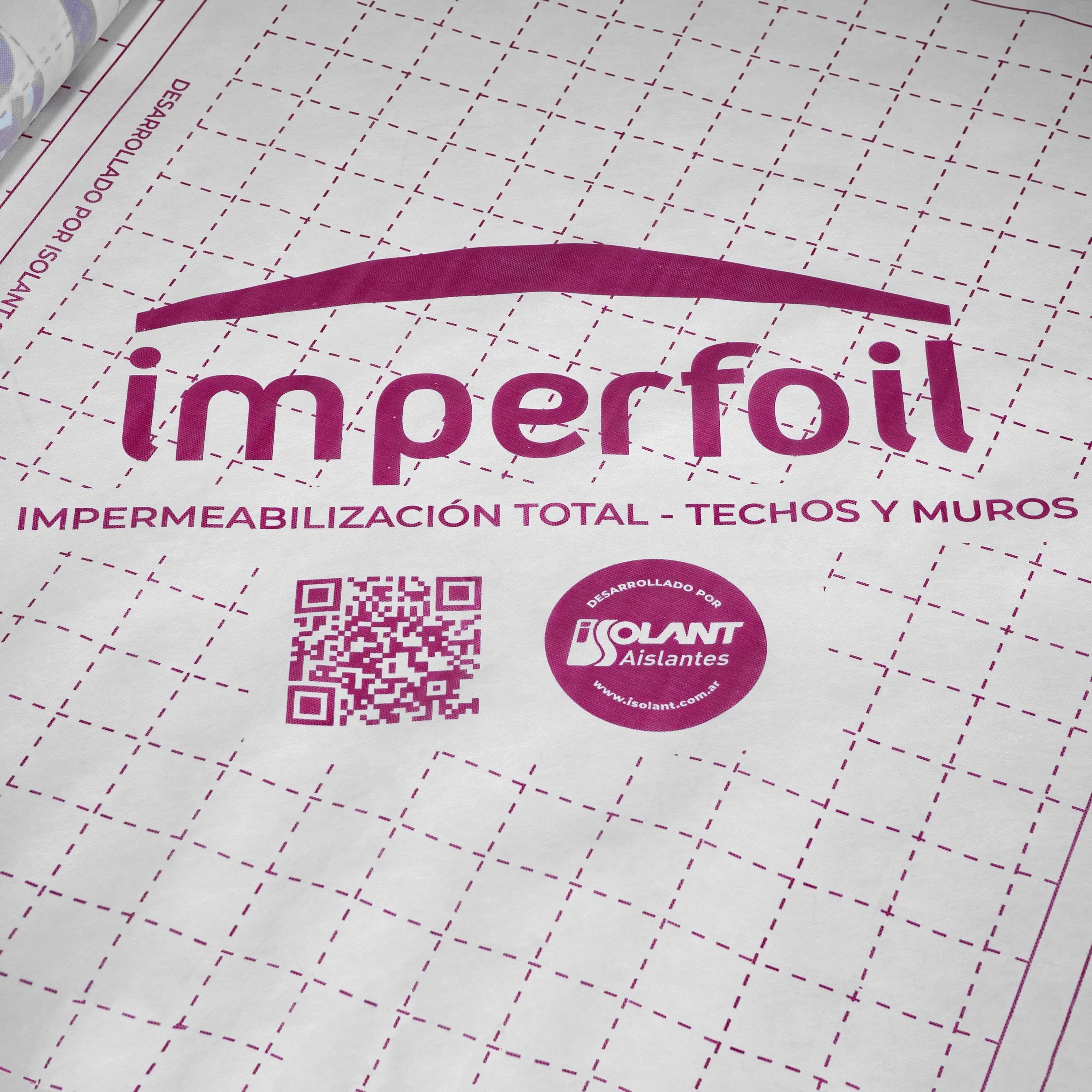 Imperfoll barrera viento vapor hidrof (25,42x1,18mtsx0,41mm)